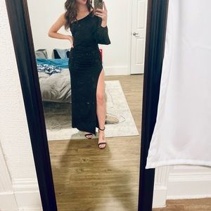 Baltic Born one shoulder maxi dress